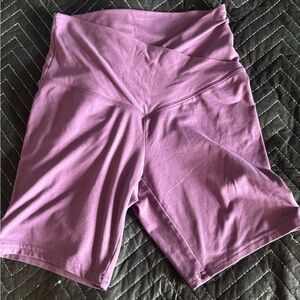 Wild Fable Purple Crossover Biker Shorts Medium excellent condition.